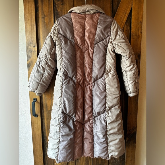 Vintage Puffer Trench Coat - Picture 2 of 12